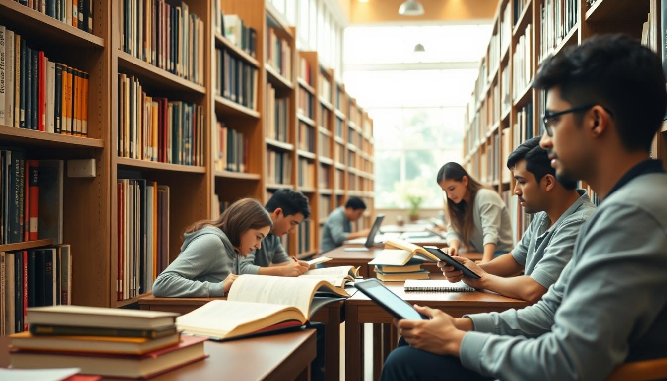 University campus and academic environment in Cambridge