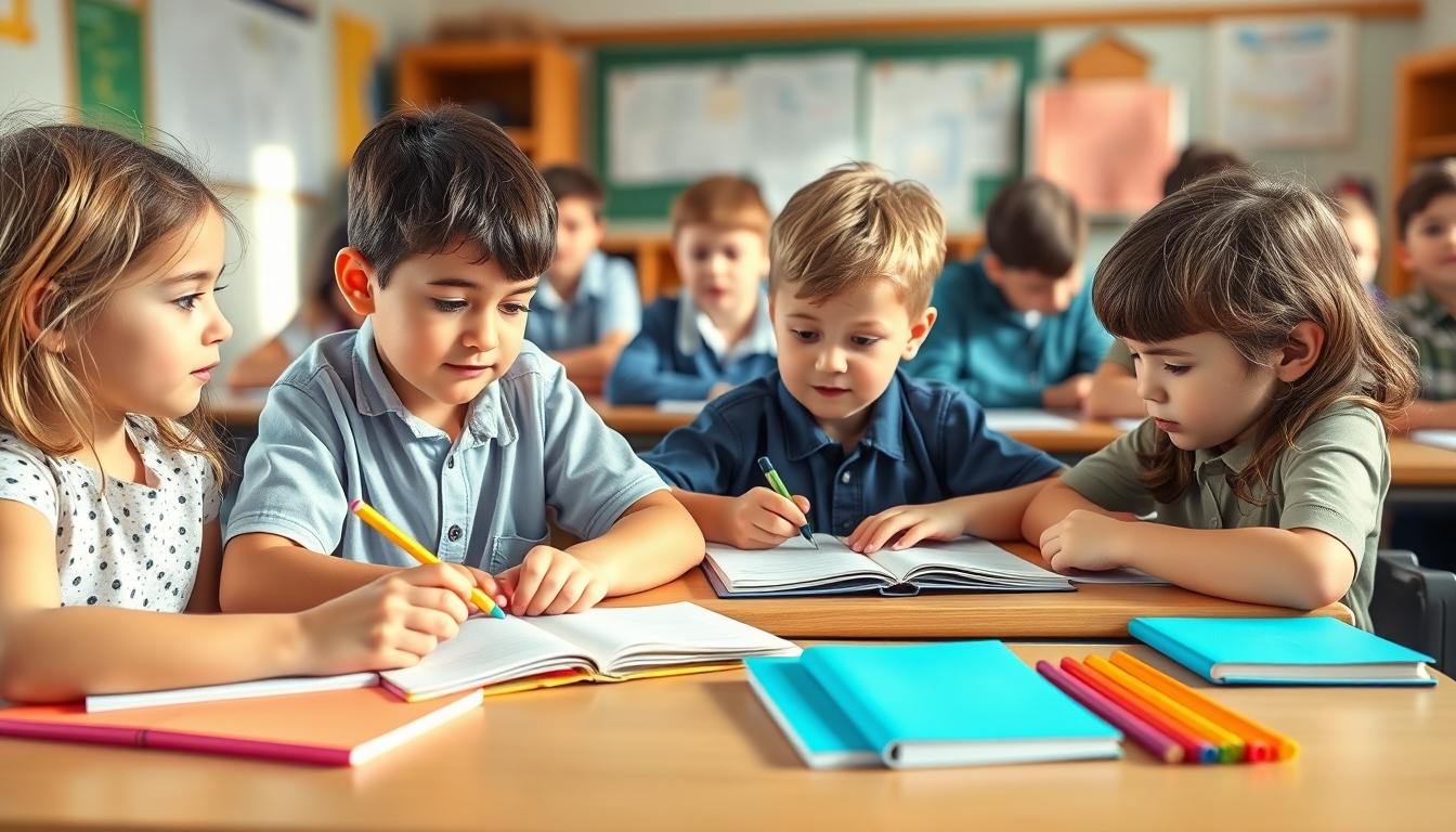 Students collaborating in study space